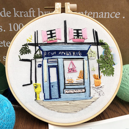 Embroidery material bag