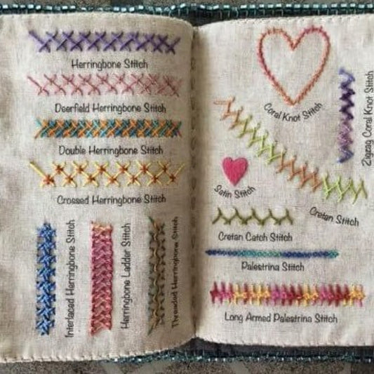 embroidery stitch book