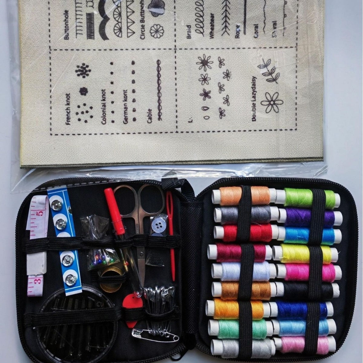 Embroidery stitch book