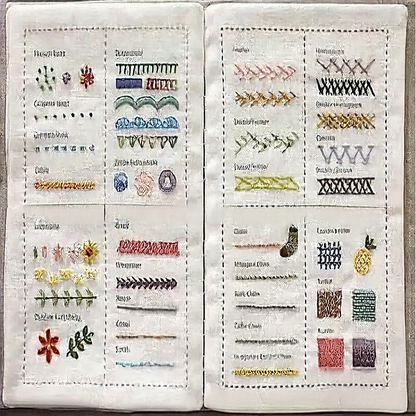 Embroidery Stitch Book