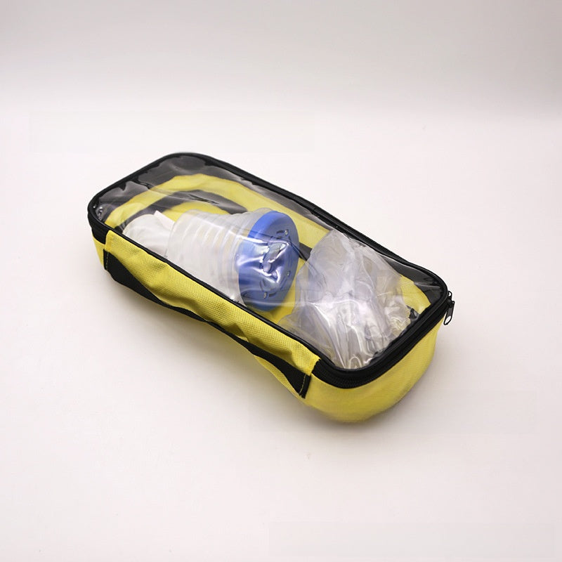 Emergency Breathing Trainer with Dual Masks