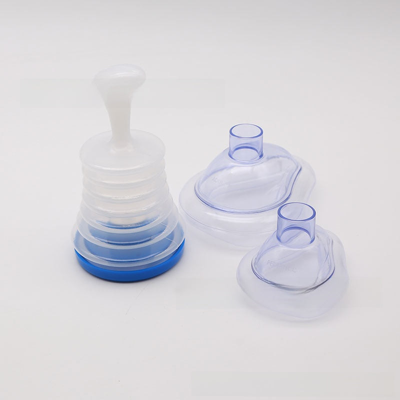 Emergency Breathing Trainer with Dual Masks