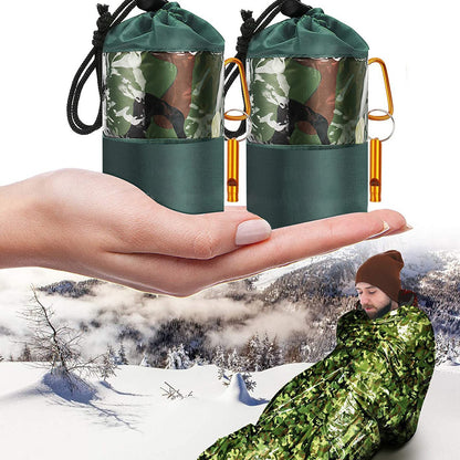 Emergency Camouflage Sleeping Bag