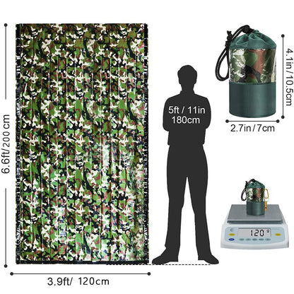 Emergency Camouflage Sleeping Bag