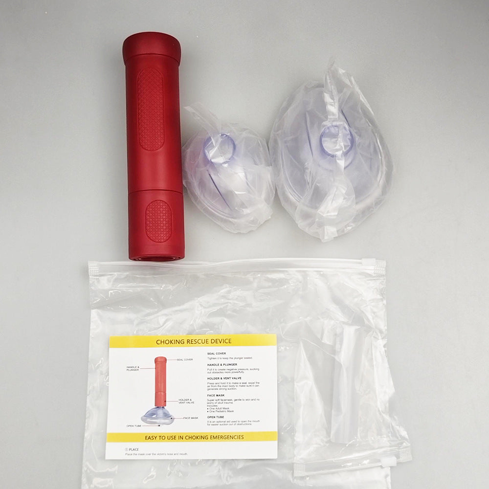 Emergency Throat Suction Rescue Device
