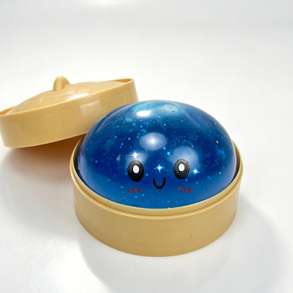 Emoji Bun Squeeze Toy Stress Relief Colorful Plaything