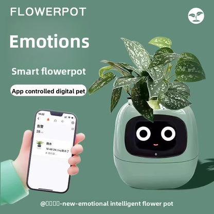 Emotional green figurine