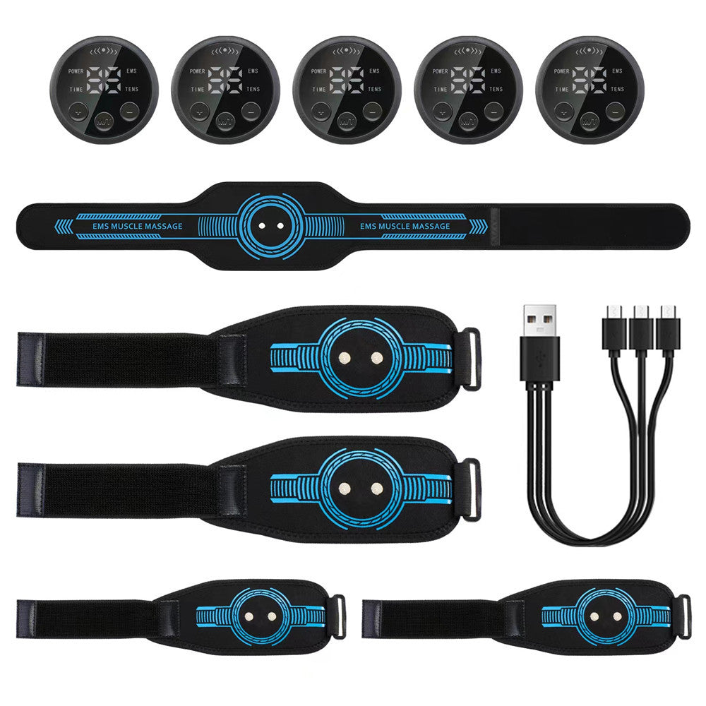 EMS Abdominal Muscle Massage Belt with Touch Screen
