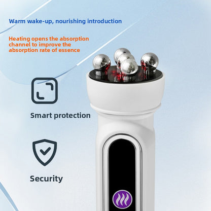 EMS Facial Massager with Heating and Light Therapy