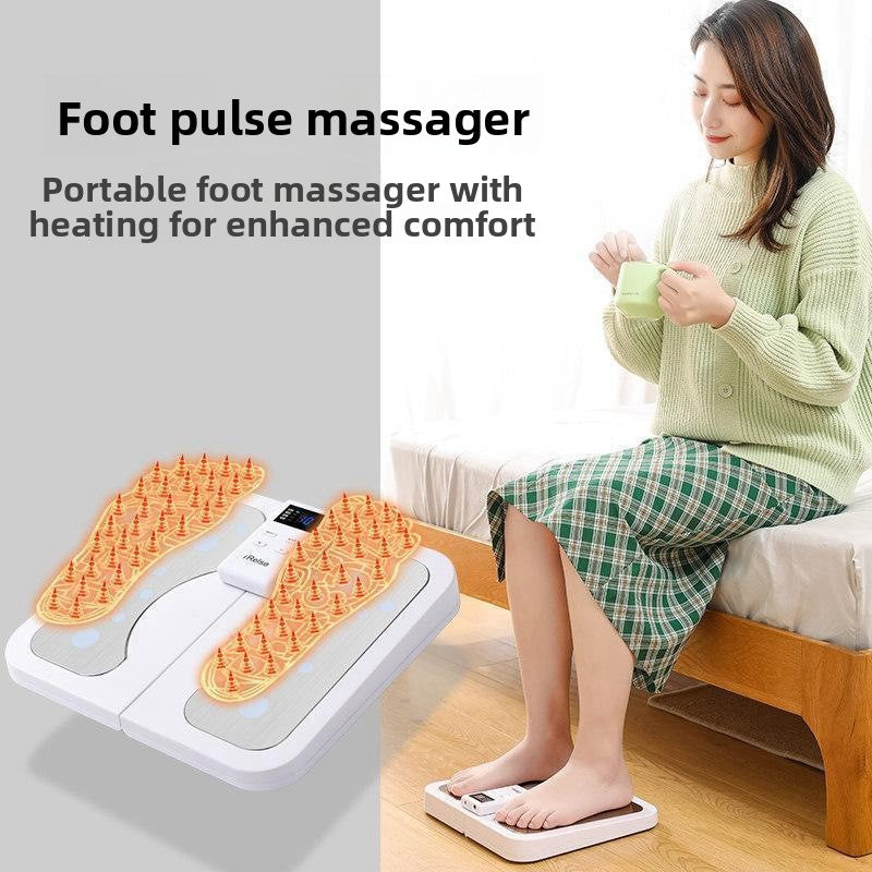 EMS Foot and Leg Massager with Heating Function