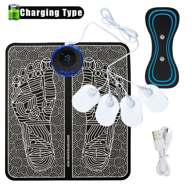EMS Foot Massage Mat with Remote Control