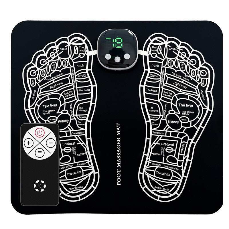EMS Foot Massager Machine with Remote Control and USB Charging