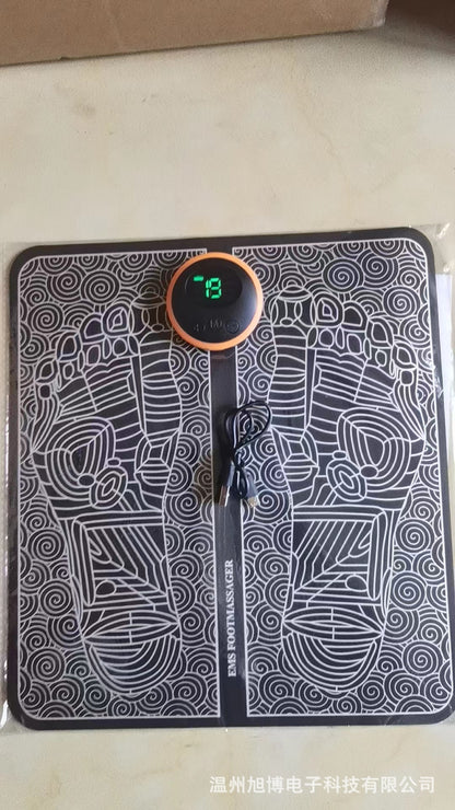 EMS Foot Massager with Heat and Pulse Therapy