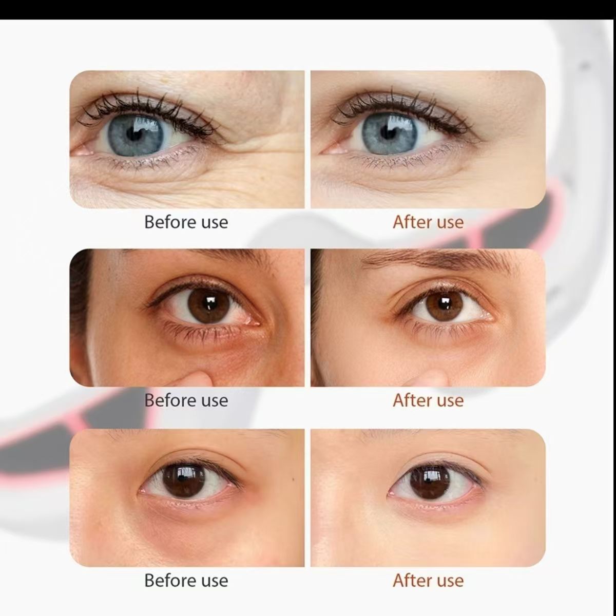 EMS Microcurrent Eye Massager and Essence Device