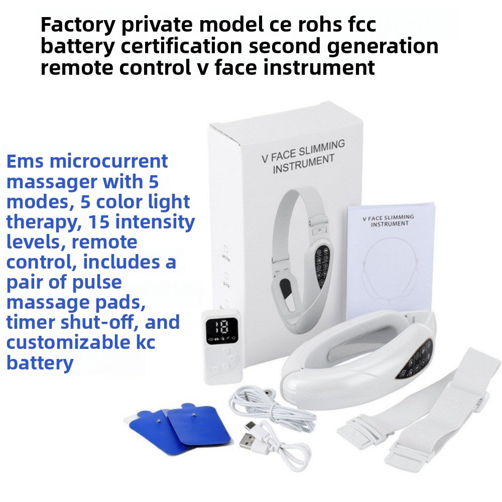 EMS Microcurrent Facial Massager with Remote