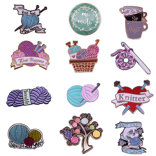 Enamel Brooch Pin