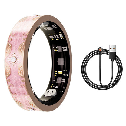 Enamel-colored smart ring bracelet
