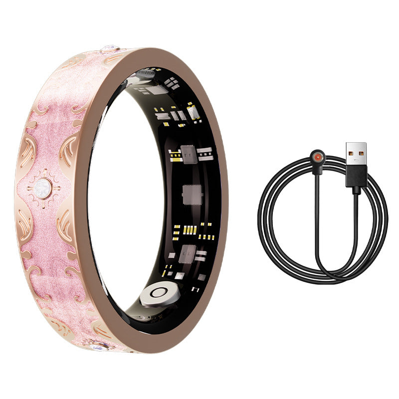 Enamel-colored smart ring bracelet