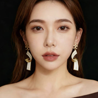 Enamel Earrings