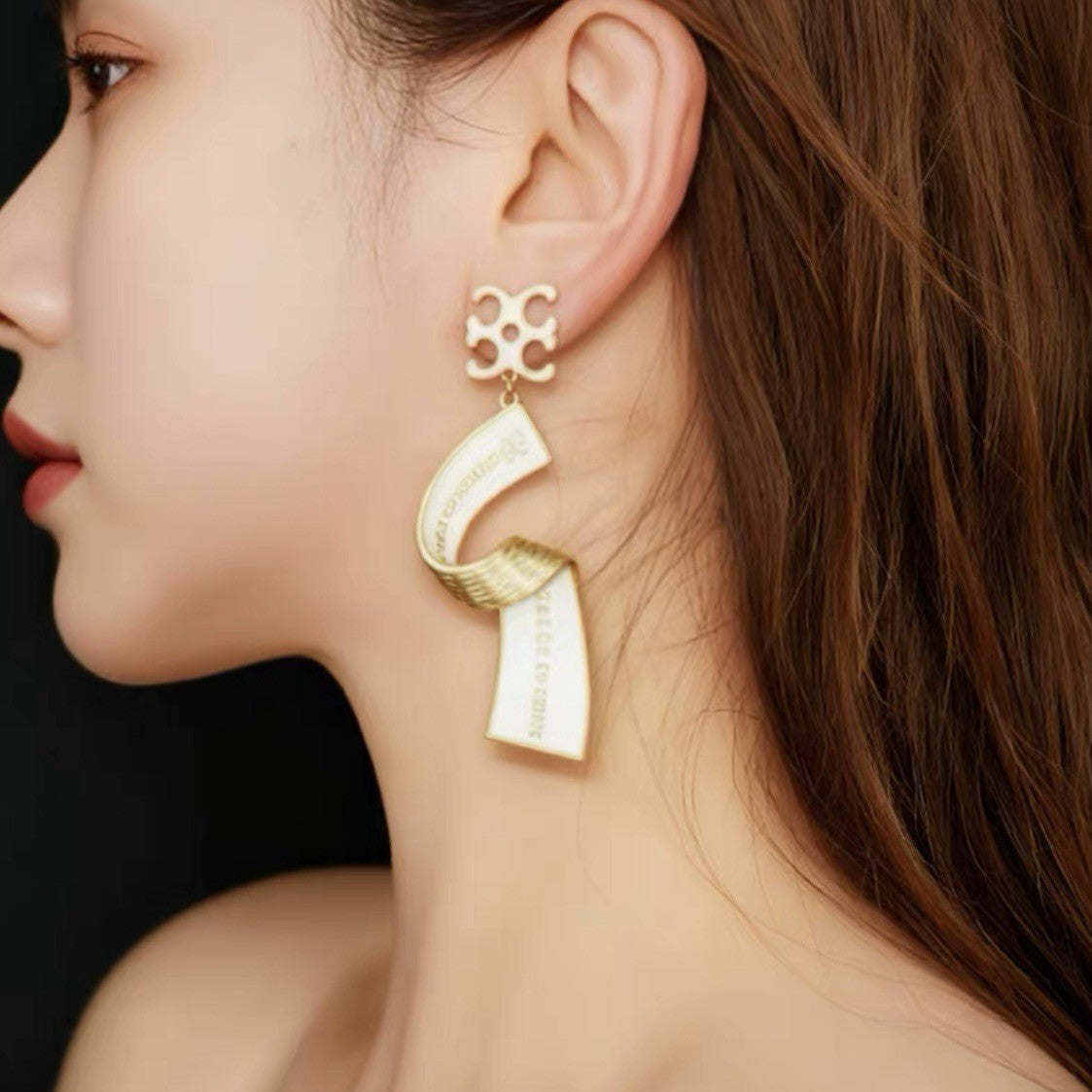 Enamel Earrings