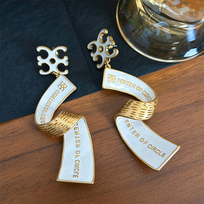 Enamel Earrings