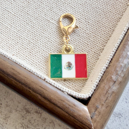 Enamel Flag Keychain Pendant