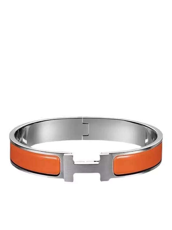 Enamel Letter Bracelet Stainless Steel Clasp Couple jewelry