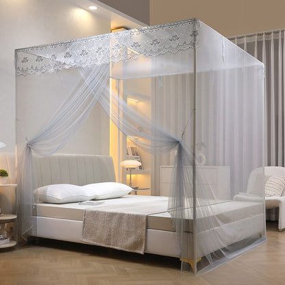 Enclosed Mosquito Net with Floor Standing Frame