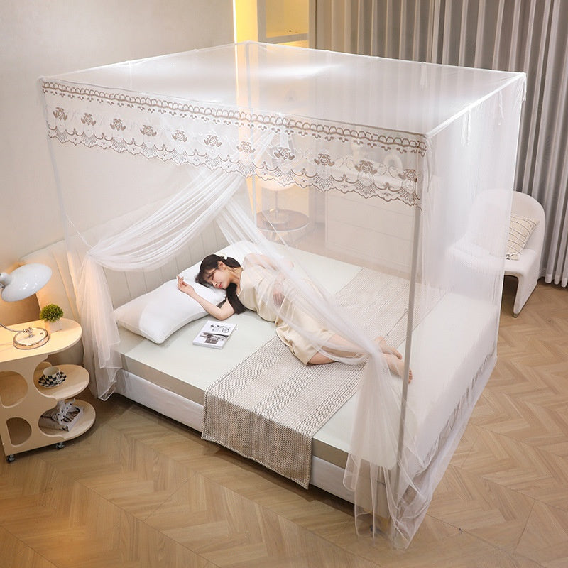 Enclosed Mosquito Net with Floor Standing Frame