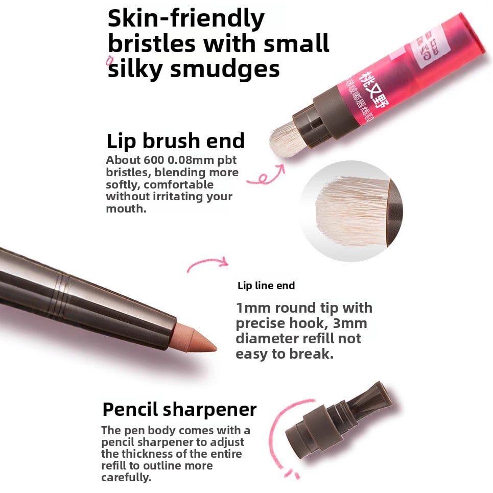 Ended Lip Liner with Brush