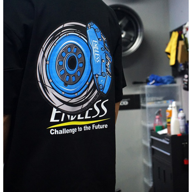Endless Brake Print Cotton T-Shirt