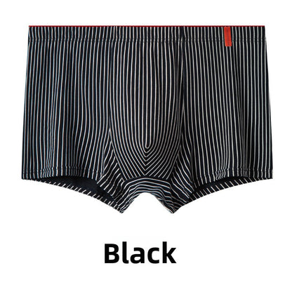 Energetic striped men's underwear made of Xinjiang cotton