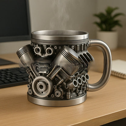Engine Design Resin Mug
