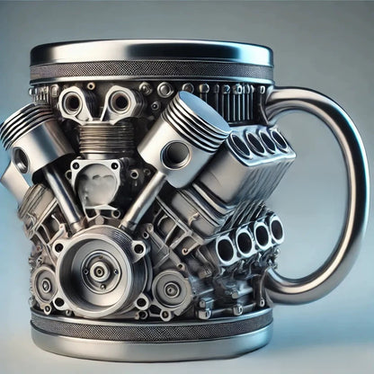 Engine Design Resin Mug