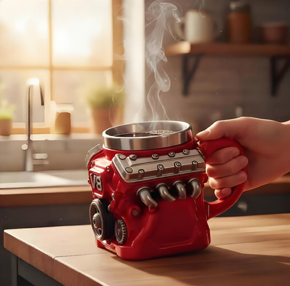 Engine Shaped Mug
