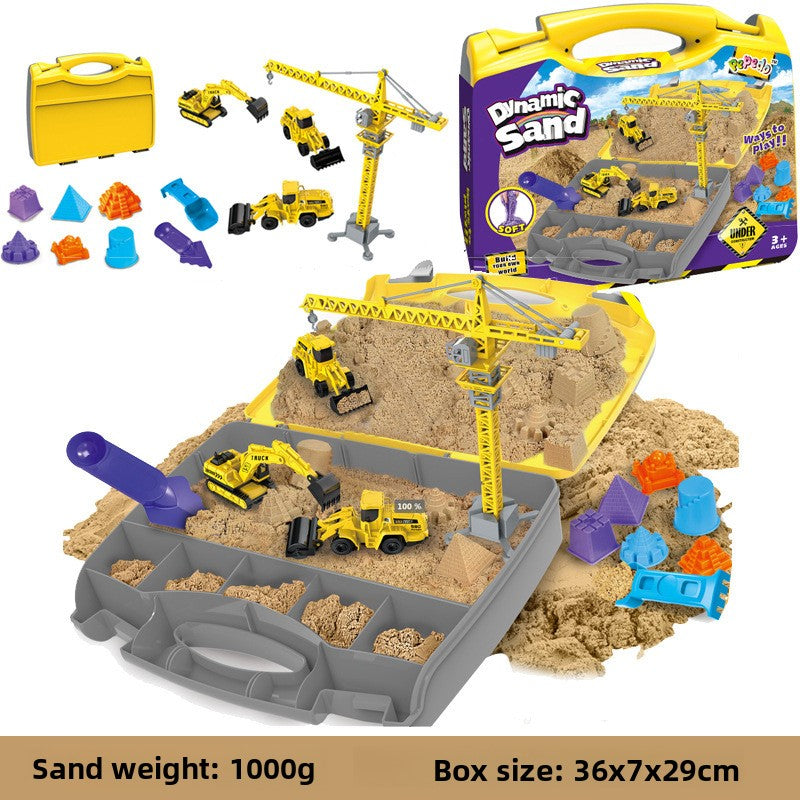 Engineering set toy sandboard sand model