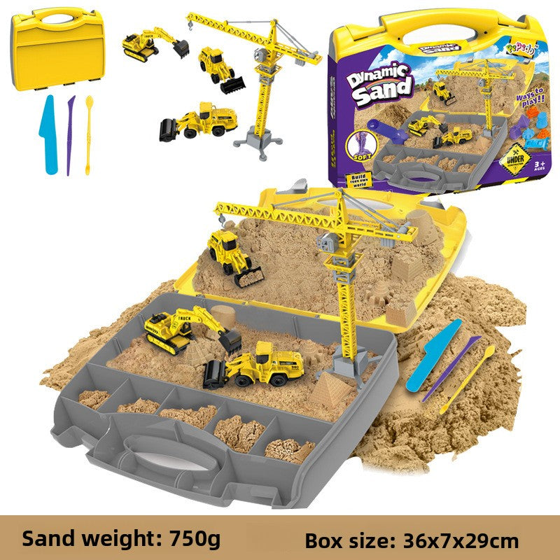Engineering set toy sandboard sand model