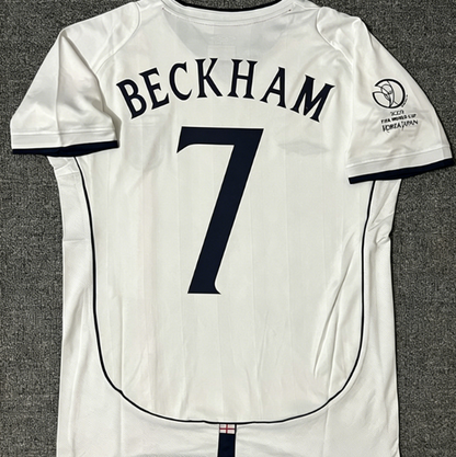 England Retro Football Jersey Long Sleeve