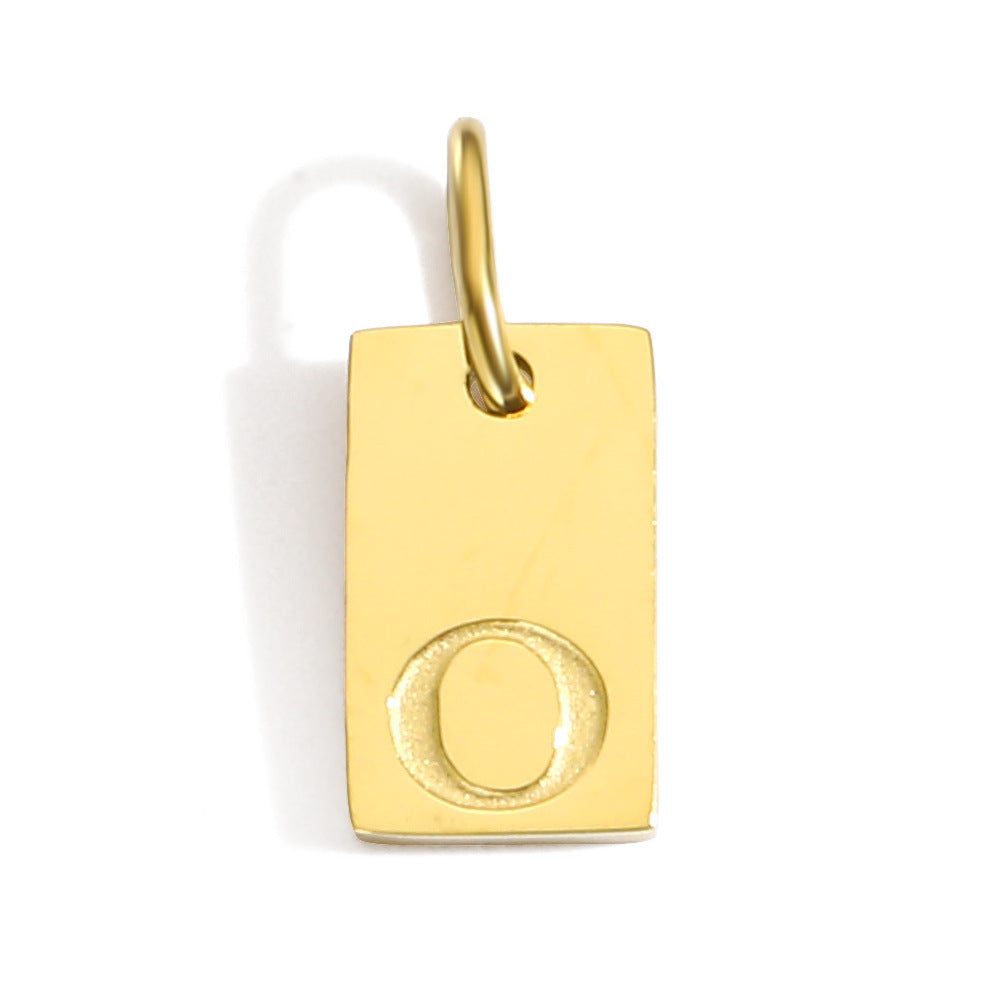 English Alphabet Pendant Accessories