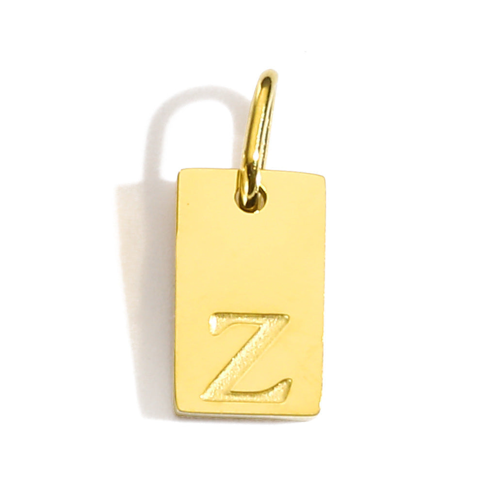 English Alphabet Pendant Accessories