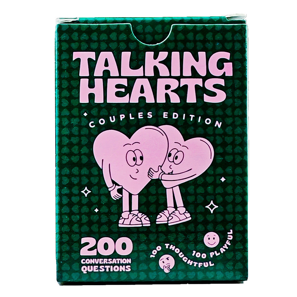 English Talking Hearts Dialogue Card Game