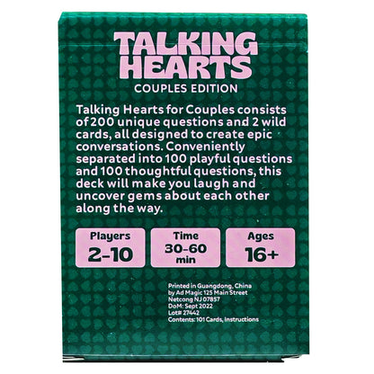 English Talking Hearts Dialogue Card Game