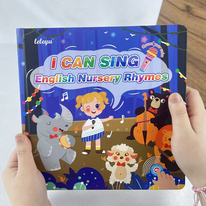 English Words Point Reading Voice Early Learning Toy