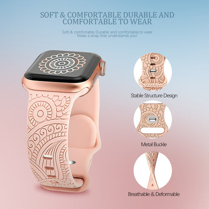 Engraved Apple Watch Band