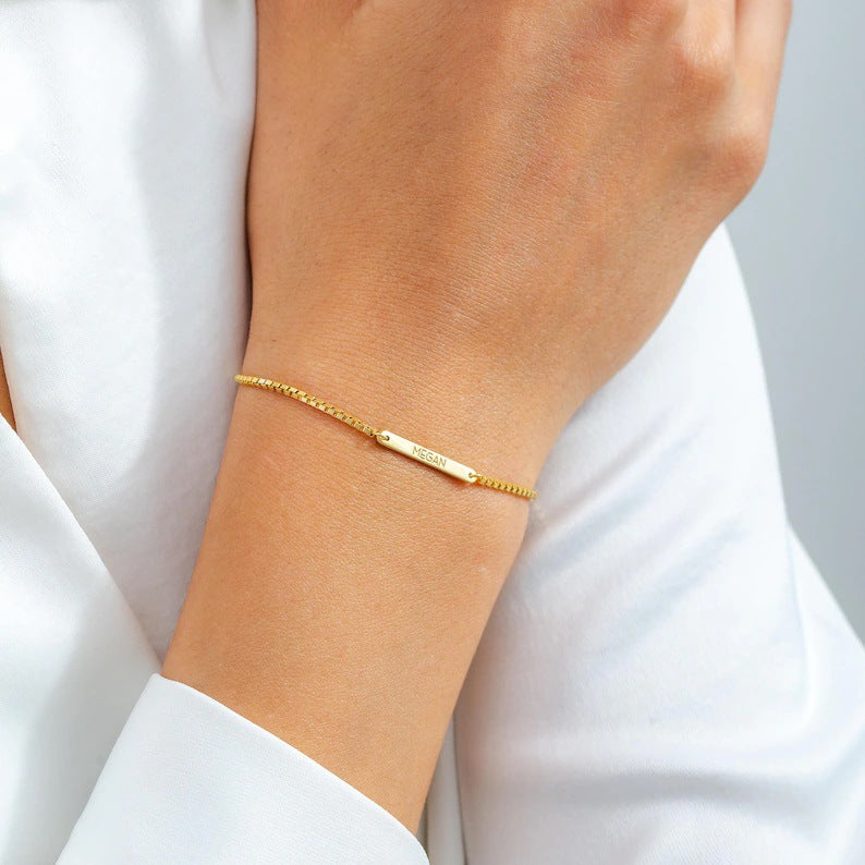 Engraved Bracelet