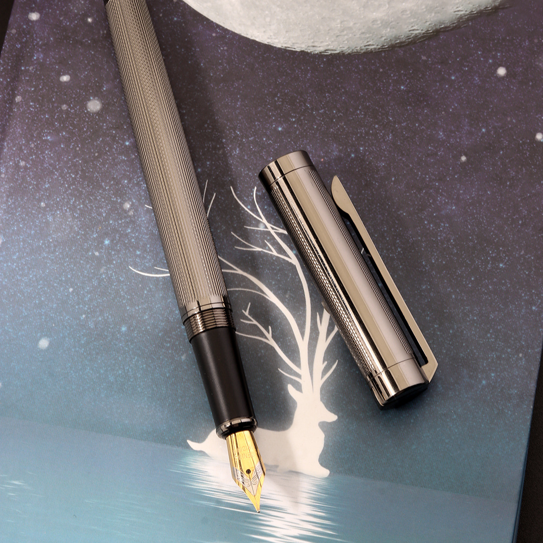 Engraved Copper Ink Pen