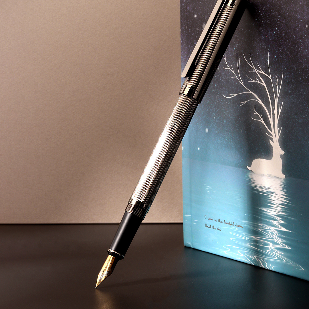 Engraved Copper Ink Pen
