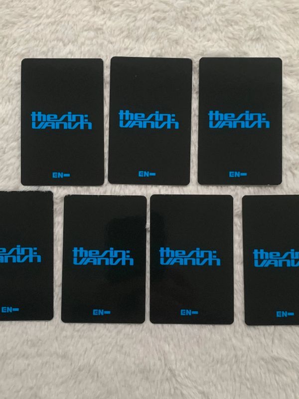 Enhypen Member Photo Cards Collection