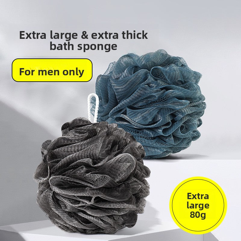 Enlarged Bath Sponge with Rich Lather