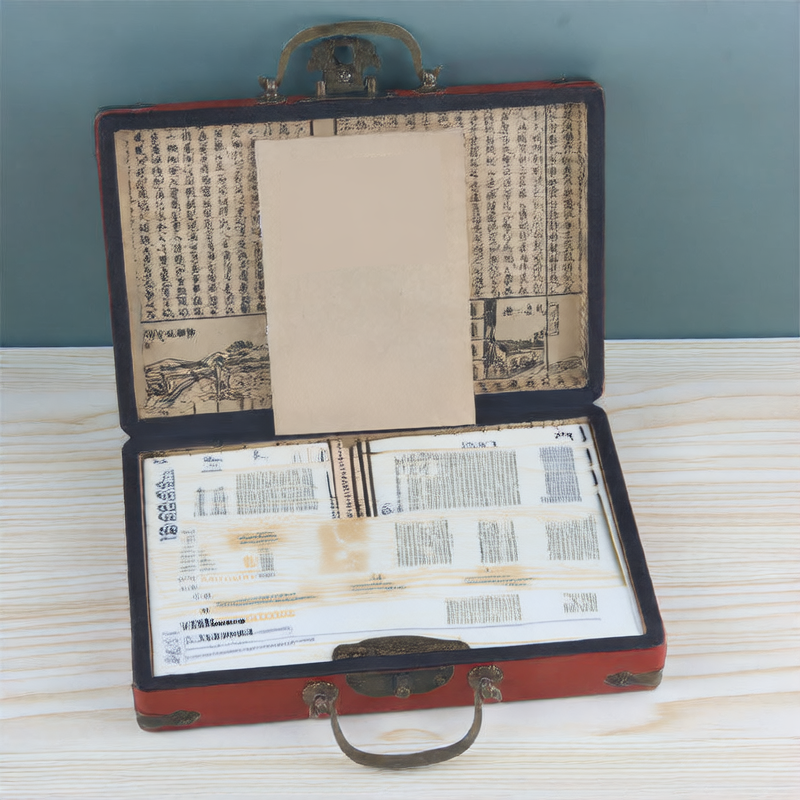Entertainment antique mahjong